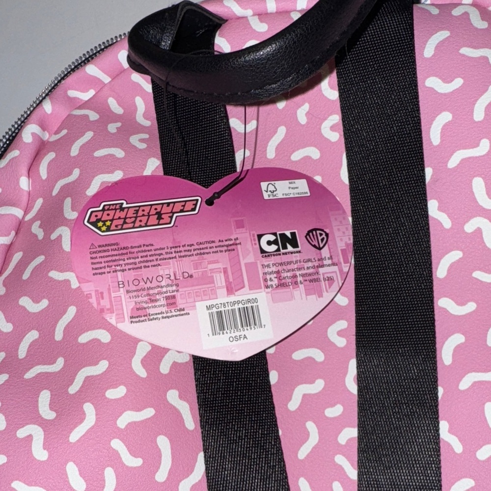 Bioworld Pink Powerpuff Girls Backpack NWT‎ - Picture 2 of 8